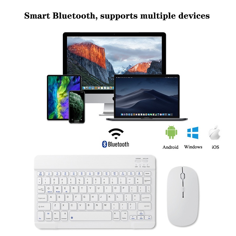 Universal Wireless Keyboard fo - Lenovo Tablet M11 Accessories ulasan dan harga