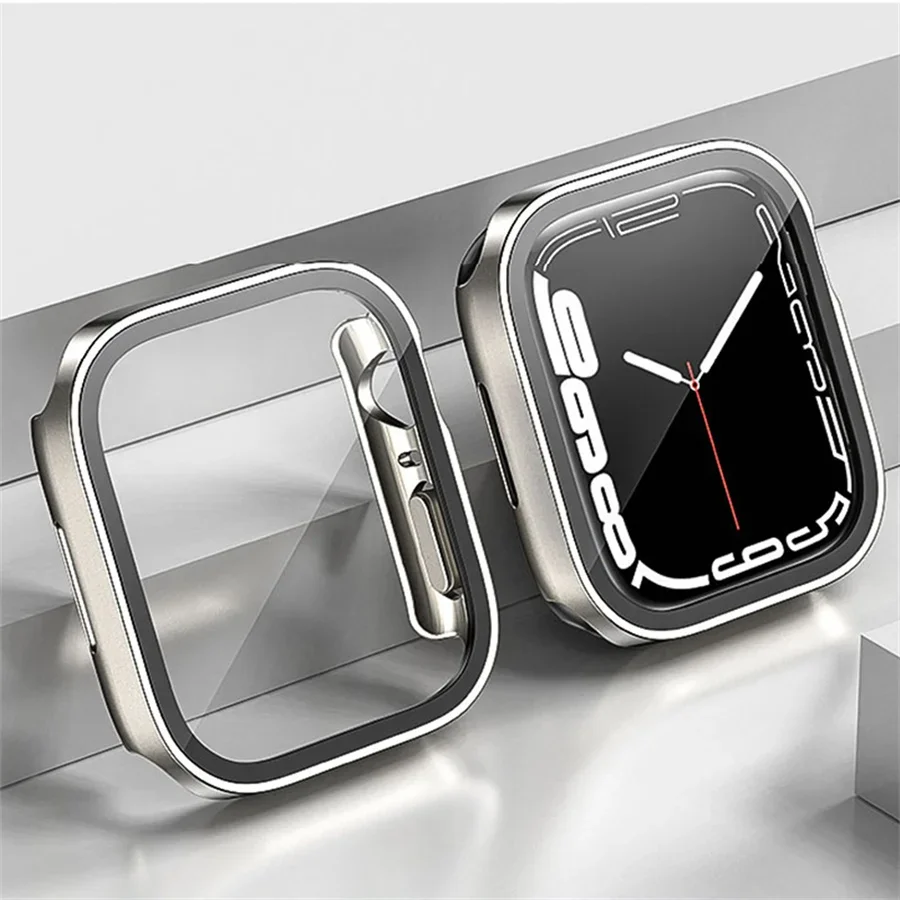 Glass+cover For Apple Watch ca - Tablet Accessories For Girls ulasan dan harga