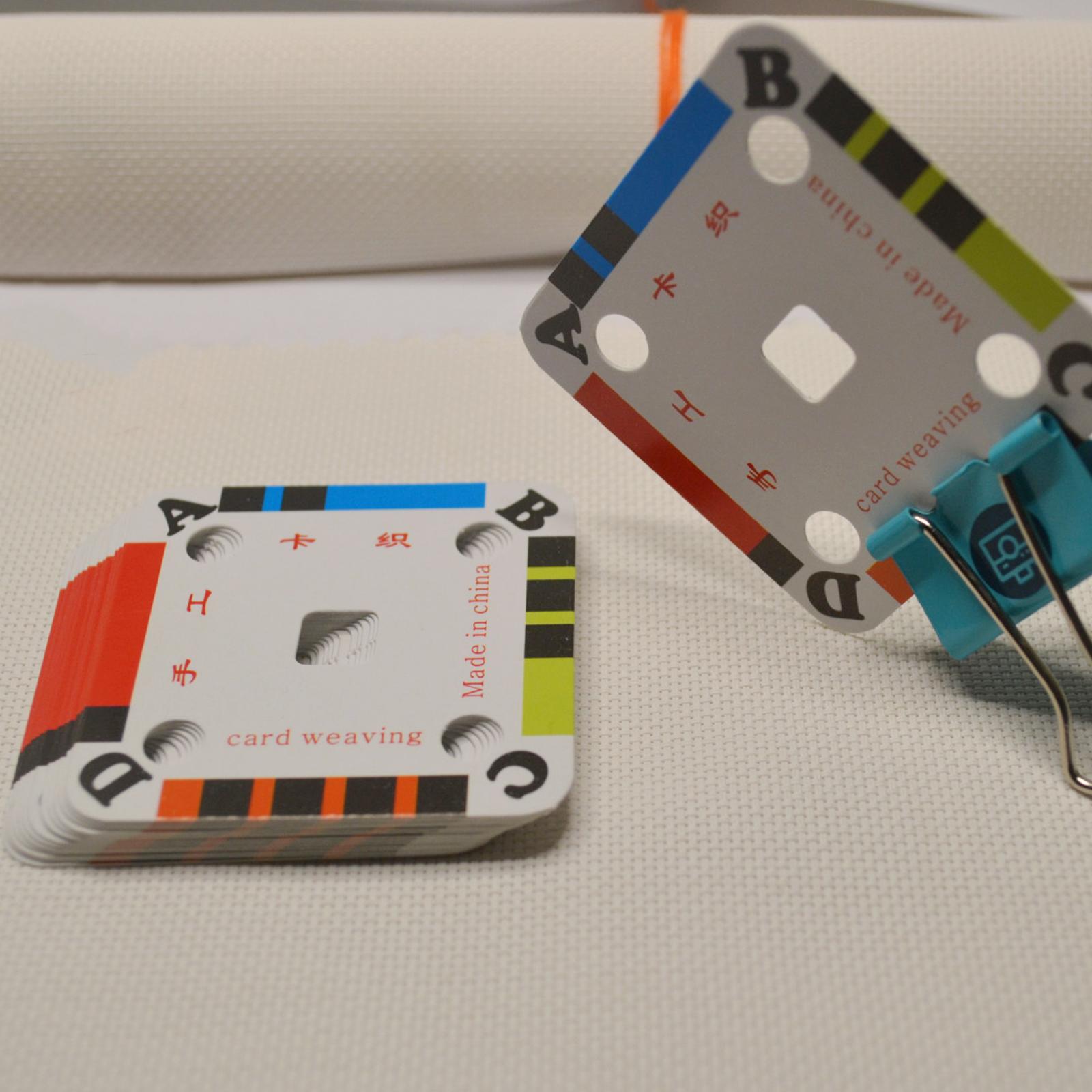 Weaving Card Paper Loom Cards  - Tablet Weaving Accessories ulasan dan harga
