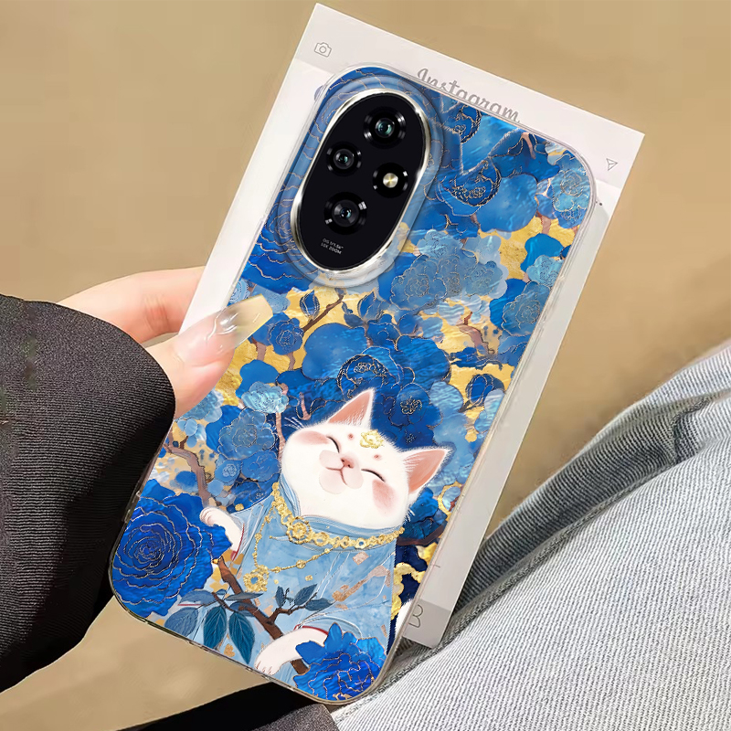 Lucky Cat Blue Rose Sparkle Ca - Tablet Accessories For Girls ulasan dan harga