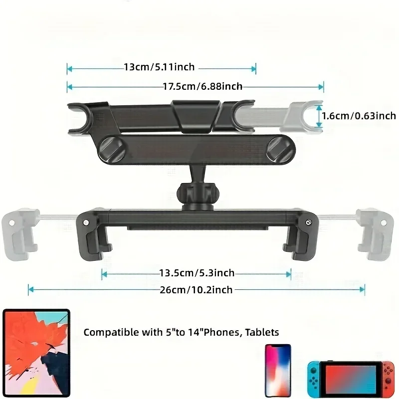 Foldable Car Phone Holder Back - Tablet Accessories Must Have ulasan dan harga