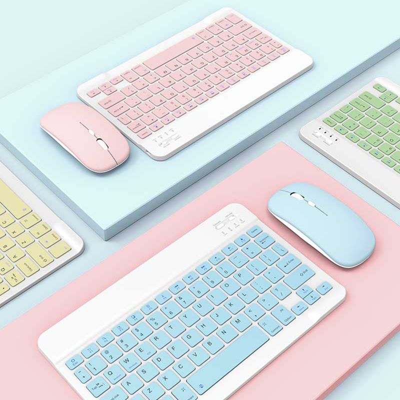 Mini Bluetooth Keyboard Mouse  - Lenovo Tablet M11 Accessories ulasan dan harga