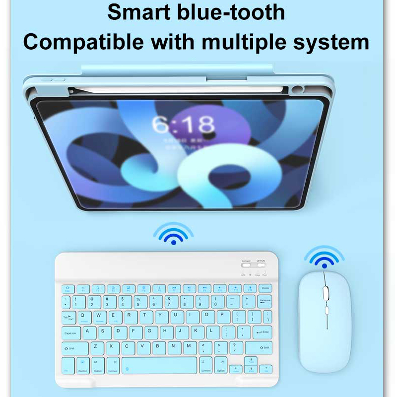 Mini Bluetooth Keyboard Mouse  - Lenovo Tablet M11 Accessories ulasan dan harga