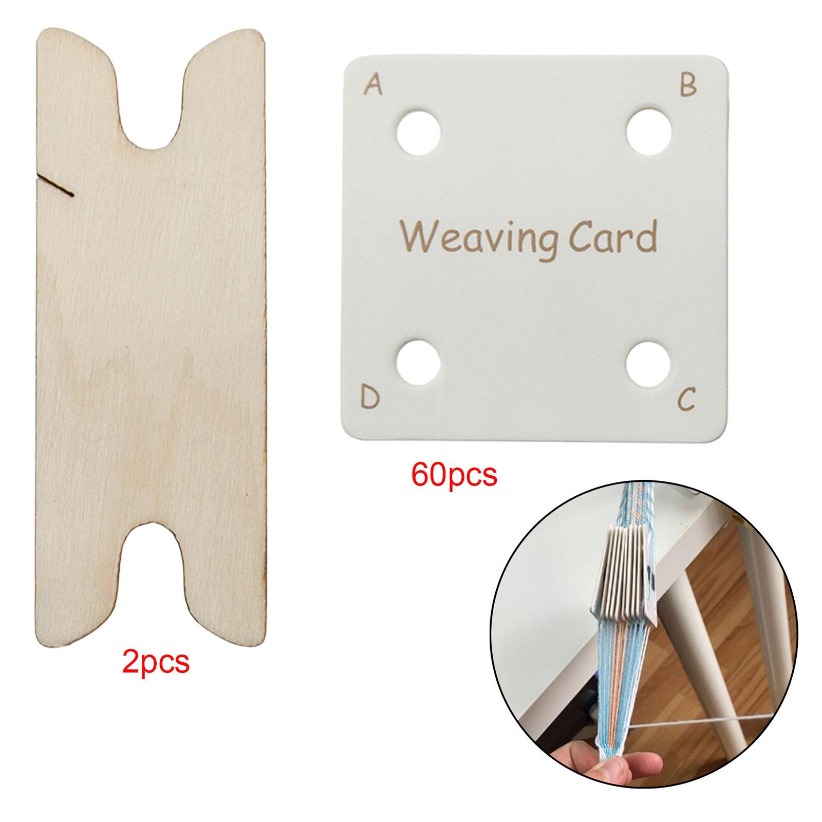 60Pcs Tablet Weaving Card for  - Tablet Weaving Accessories ulasan dan harga