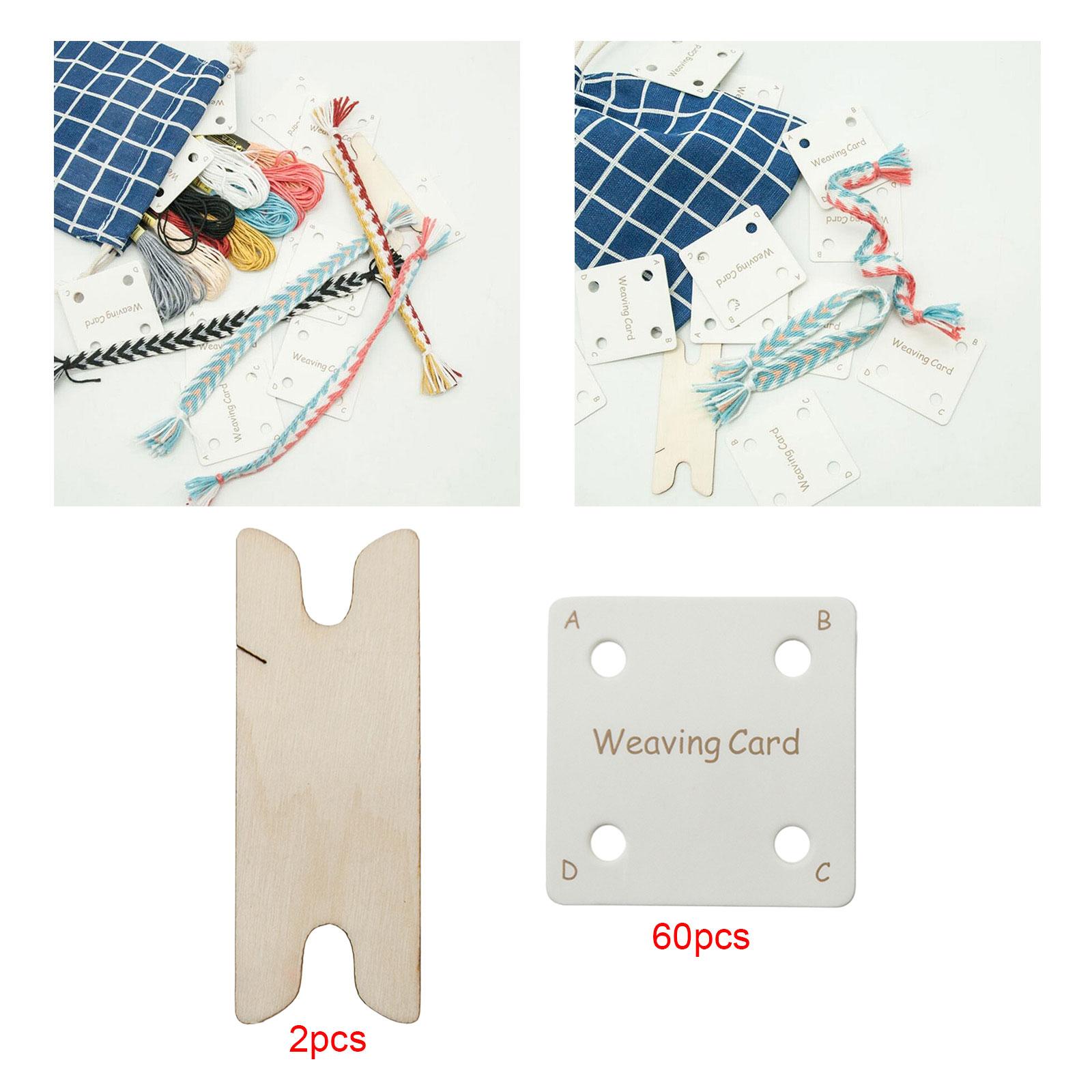 60Pcs Tablet Weaving Card for  - Tablet Weaving Accessories ulasan dan harga