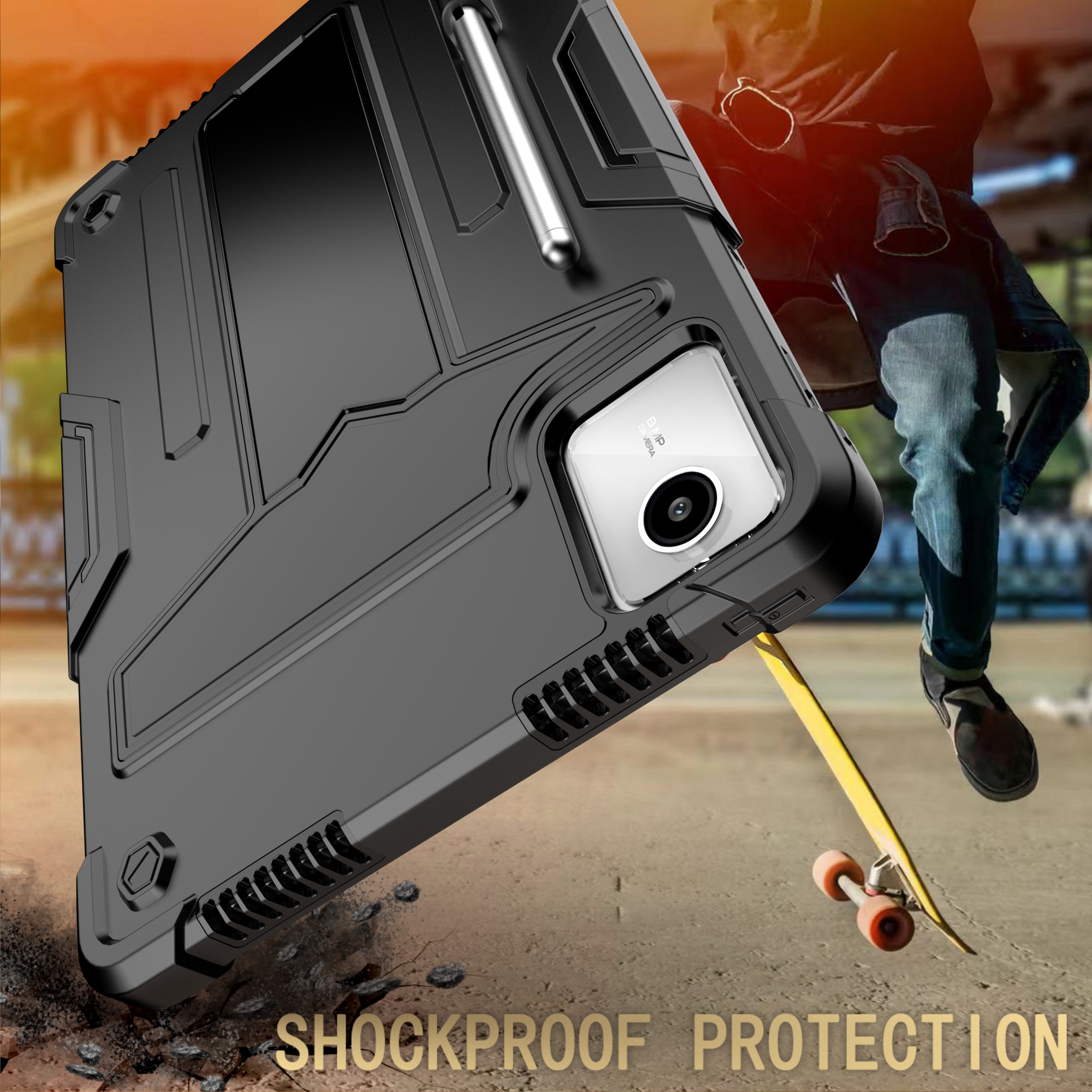 Rugged Stand Case For Lenovo X - Lenovo Tablet M11 Accessories ulasan dan harga