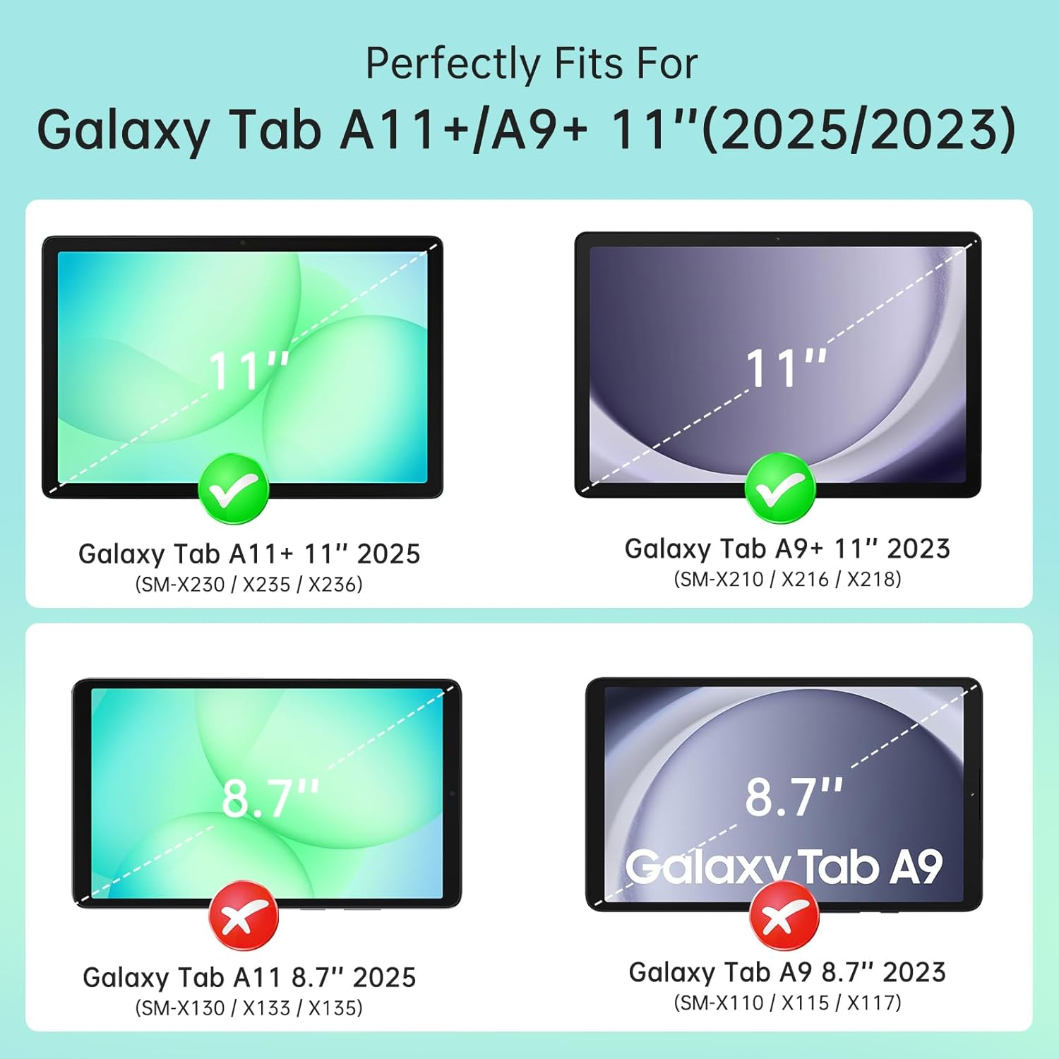 Case for Samsung Galaxy Tab A9 - Cheap Tablet Accessories ulasan dan harga
