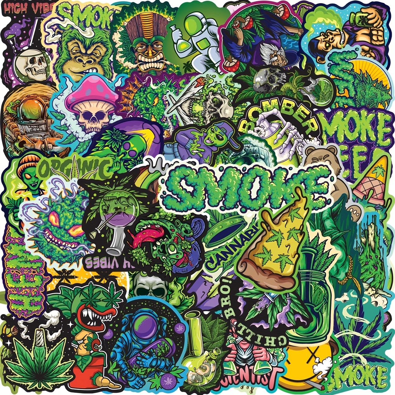 50pcs Leaves Stickers For Wate - Tablet Accessories For Girls ulasan dan harga