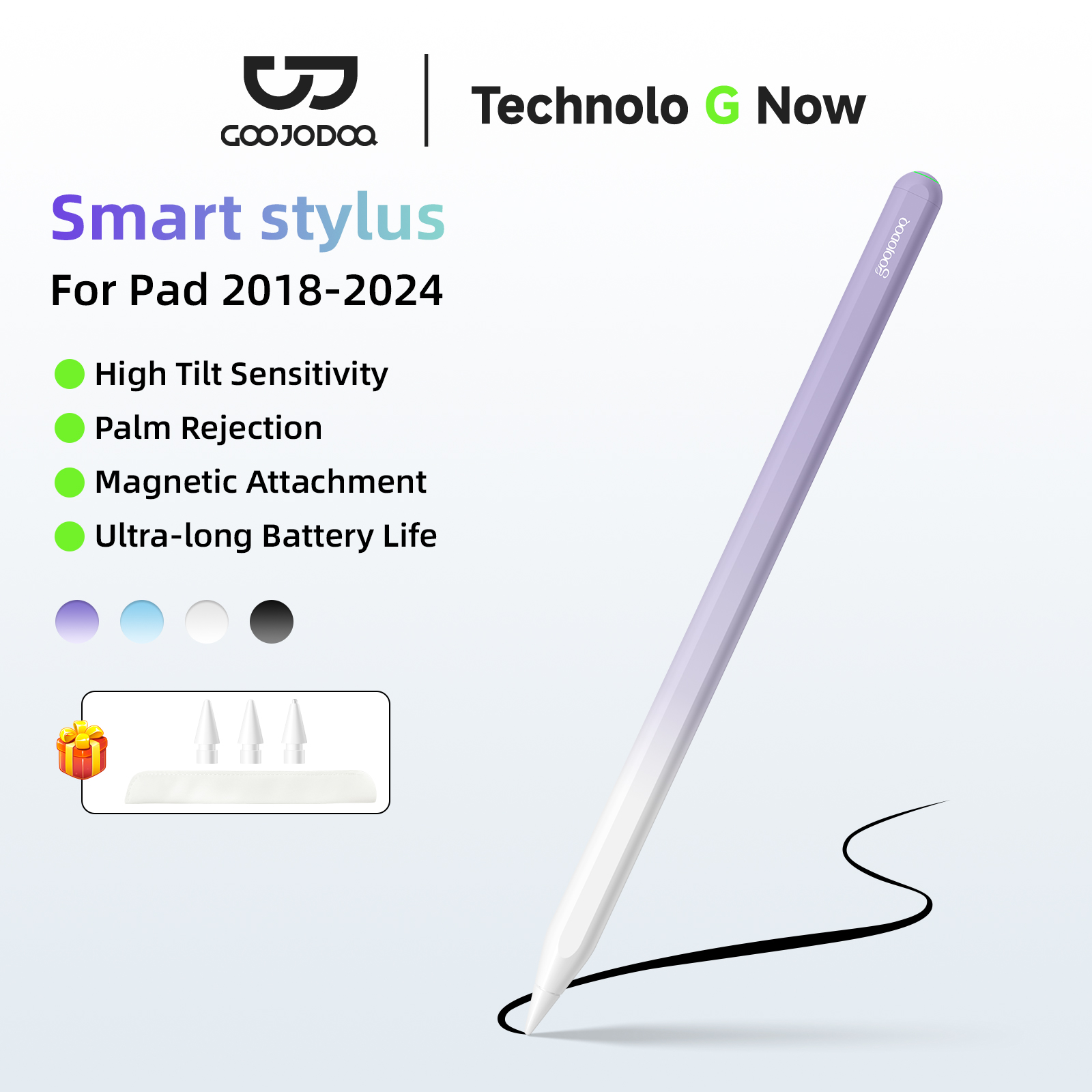 GOOJODOQ GD13 Pencil Stylus Pe - Tablet Accessories For Kids ulasan dan harga