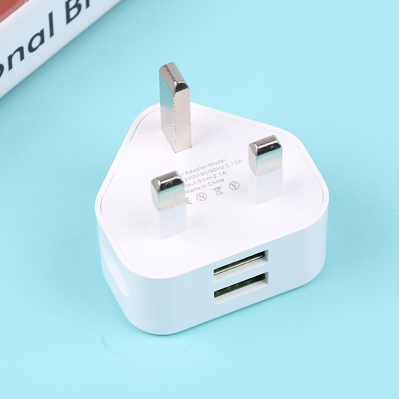UK Plug Adapter 3 Pin Wall Cha - Tablet Accessories Uk ulasan dan harga
