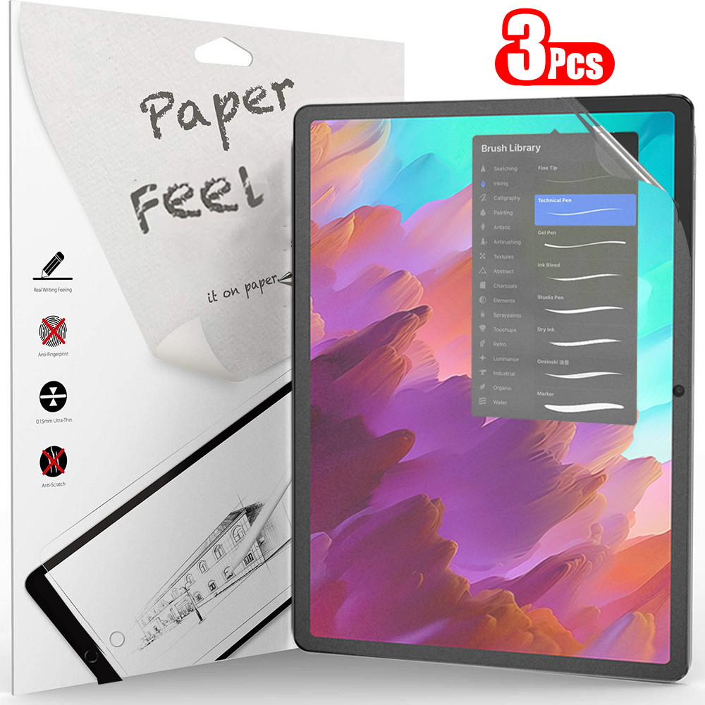 3Pcs Paper Feel Like Screen Pr - Lenovo Tablet M11 Accessories ulasan dan harga