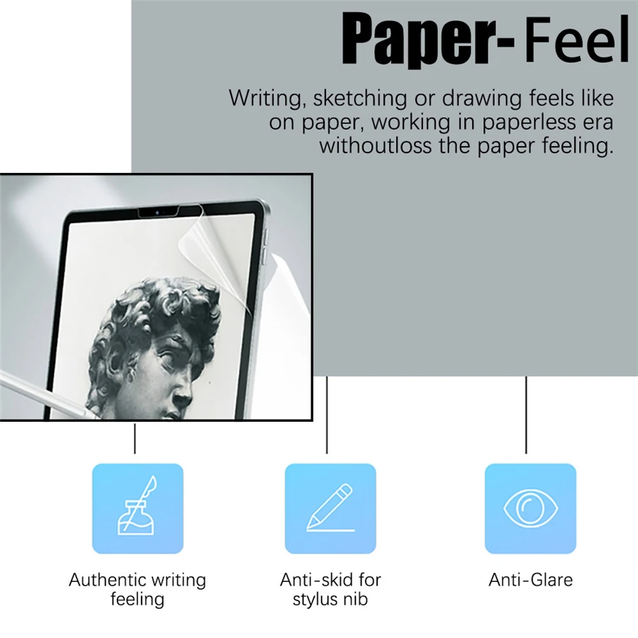 3Pcs Paper Feel Like Screen Pr - Lenovo Tablet M11 Accessories ulasan dan harga